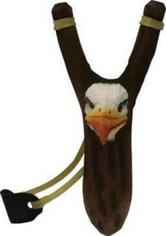 WORLD FAMOUS EAGLE WOODEN SLINGSHOT