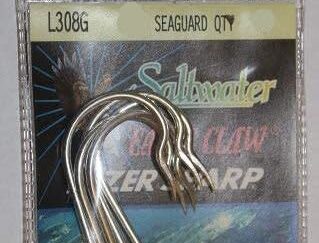 EAGLE CLAW L308G 4/0 BARBLESS SIWASH  8pk