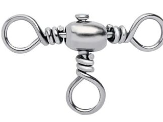 PANCO #2/0 BRASS CROSSLINE SWIVELS 6pk