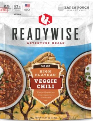 READYWISE VEGGIE CHILI FREEZE DRIED FOOD