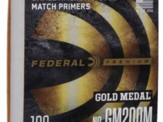 FEDERAL GOLD MEDAL GM200M SMALL MAGNUM PISTOL MATCH PRIMERS 100pk