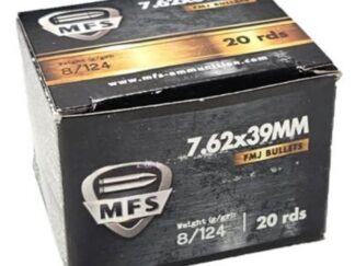 MFS RUAG 7.62X39mm 124gr FMJ 2428fps 20pk