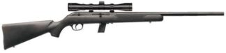 SAVAGE 64FXP 22LR BLUED/SYN  W/TASCO 4x15 SCOPE 21in 10rnd