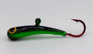 BADD BOYZ MAGZ 1/4oz BLACK/GREEN JIG
