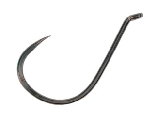DANIELSON #2 BLACK BARBLESS OCTOPUS HOOK 10pk