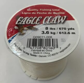 EAGLE CLAW 8lb 670yd MOMOFILAMENT LINE