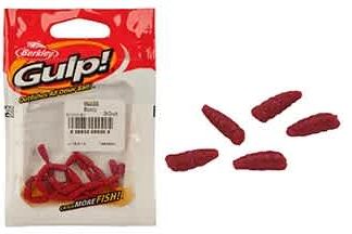 GULP 1/2in WAXIE RED 30pk