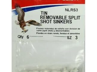 EAGLE CLAW TIN REMOVABLE SPLIT SHOT #3 6pk