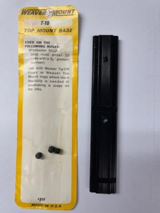 WEAVER T-10 TOP MOUNT BASE