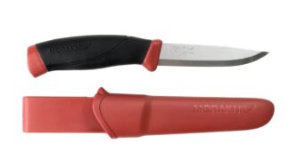 MORA RED COMPANION 4in FIXED BLADE KNIFE W/SHEATH
