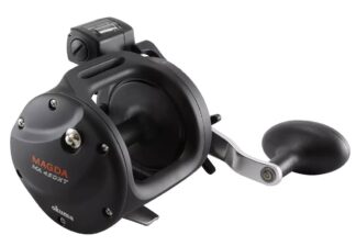 OKUMA MAGDA PRO DLX 20XT LH LINE COUNTER REEL 5.1:1