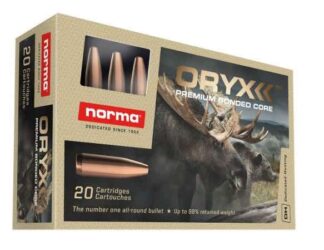 NORMA ORYX 22-250 REM 55gr 3609fps 20pk