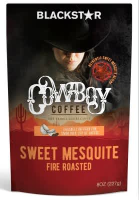 BLACKSTAR COWBOY SWEET MESQUITE FIRE ROASTED GROUND COFFEE