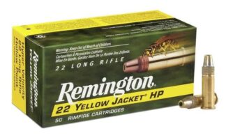 REMINGTON 22 LR YELLOW JACKET 1500fps 50pk