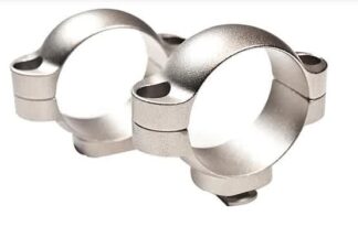 LEUPOLD STD 30mm MED RINGS - SILVER