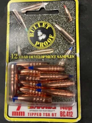 BULLET PROOF 7mm 140gr BARNES TTSX BT BULLETS 12pk