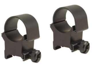 WEAVER DETACH TOP MOUNT RINGS 1in HIGH MATTE