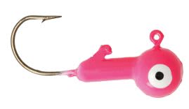 EAGLE CLAW 1/2oz PINK JIG HEAD 5PK