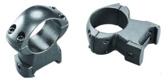 WEAVER GRAND SLAM 1in X-HIGH TOP MOUNT STEEL RINGS - MATTE