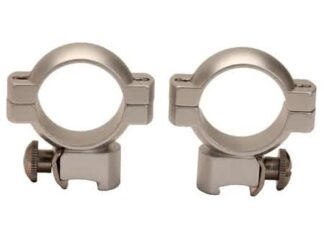 SIMMONS 22LR 1in MED RINGS  - SILVER