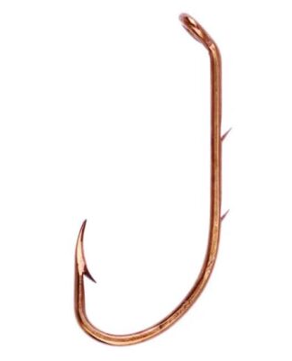EAGLE CLAW L181FH #8 BRONZE BAITHOLDER 10pk