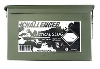 CHALLENGER 12ga 2 3/4in 1oz LOW RECOIL TACTICAL SLUG 175pk