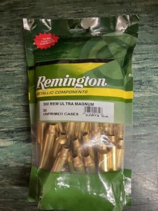 REMINGTON 300 REM ULTRA MAG UNPRIMED BRASS 50pk