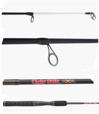 UGLY STIK GX2 6'6 MED 4pc SPIN ROD