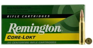REMINGTON CORE-LOKT 338 WIN MAG 250gr PTD SP CL 2660fps 20pk