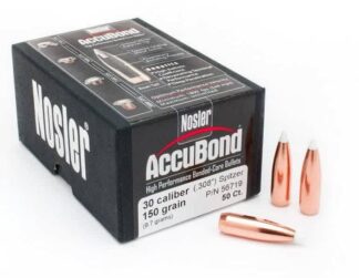 NOSLER ACCUBOND 30 cal .308 150gr 50pk