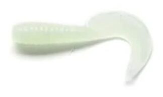 PUCCI 1.5in WALLEYE GRUB - GLOW 10pk
