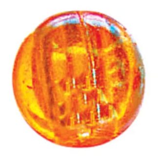 PUCCI 8mm ORANGE BEADS 60pk