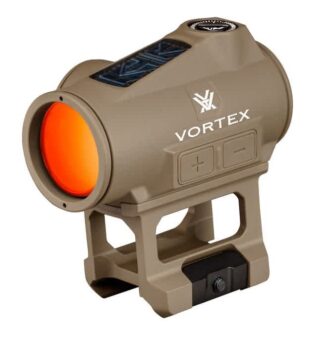 VORTEX CROSSFIRE II 2 MOA  SOLAR RED DOT - TAN
