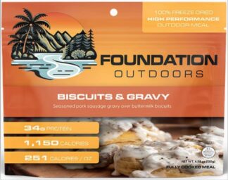BISCUITS & SAUSAGE GRAVY FREEZE DRIED FOOD