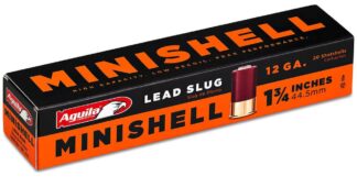 AGUILA 12ga MINISHELL 1.75in  7/8oz SLUG 1250fps 20pk