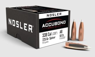 NOSLER ACCUBOND 338 cal .338in 225gr 50pk